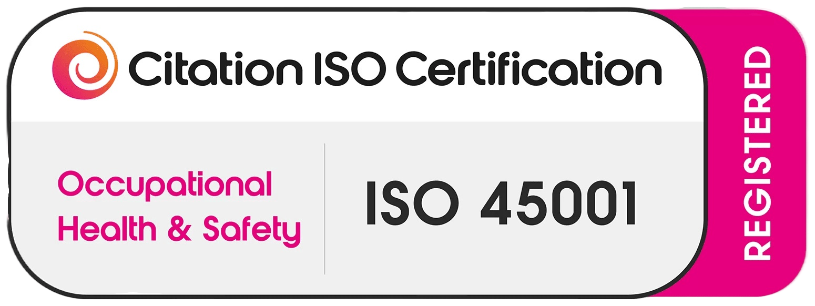 ISO 45001 badge