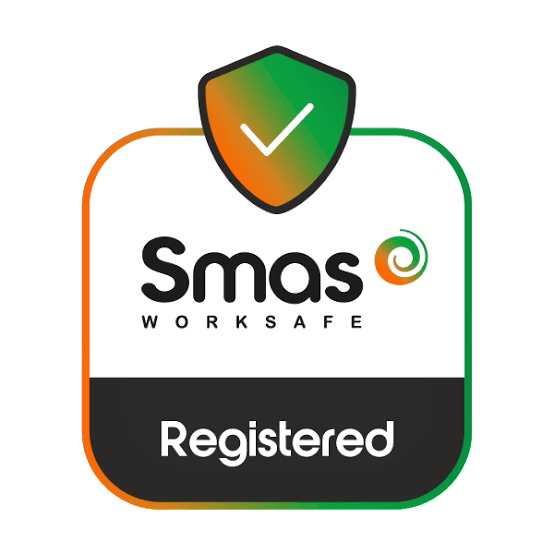 Smas Worksafe badge